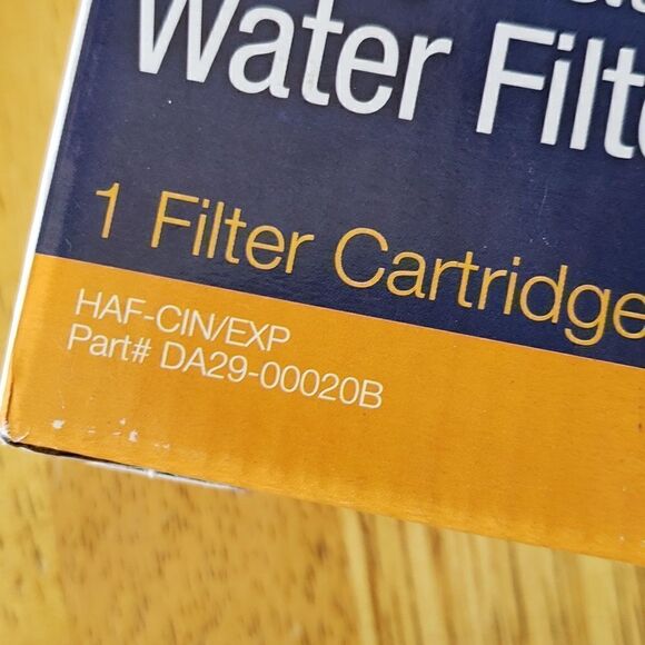 𝅺samsung Refrigerator Water Filter New and Sealed HAF CIN EXP DA29 00020B - Picture 9 of 10